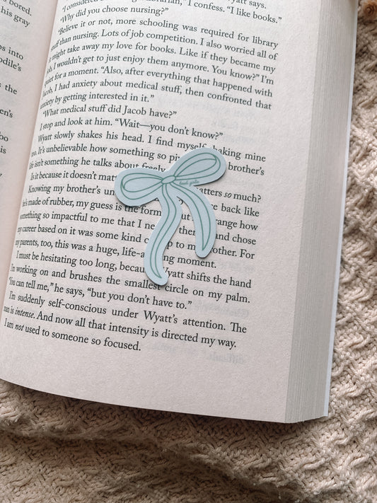 Book Girlie Bow Sticker
