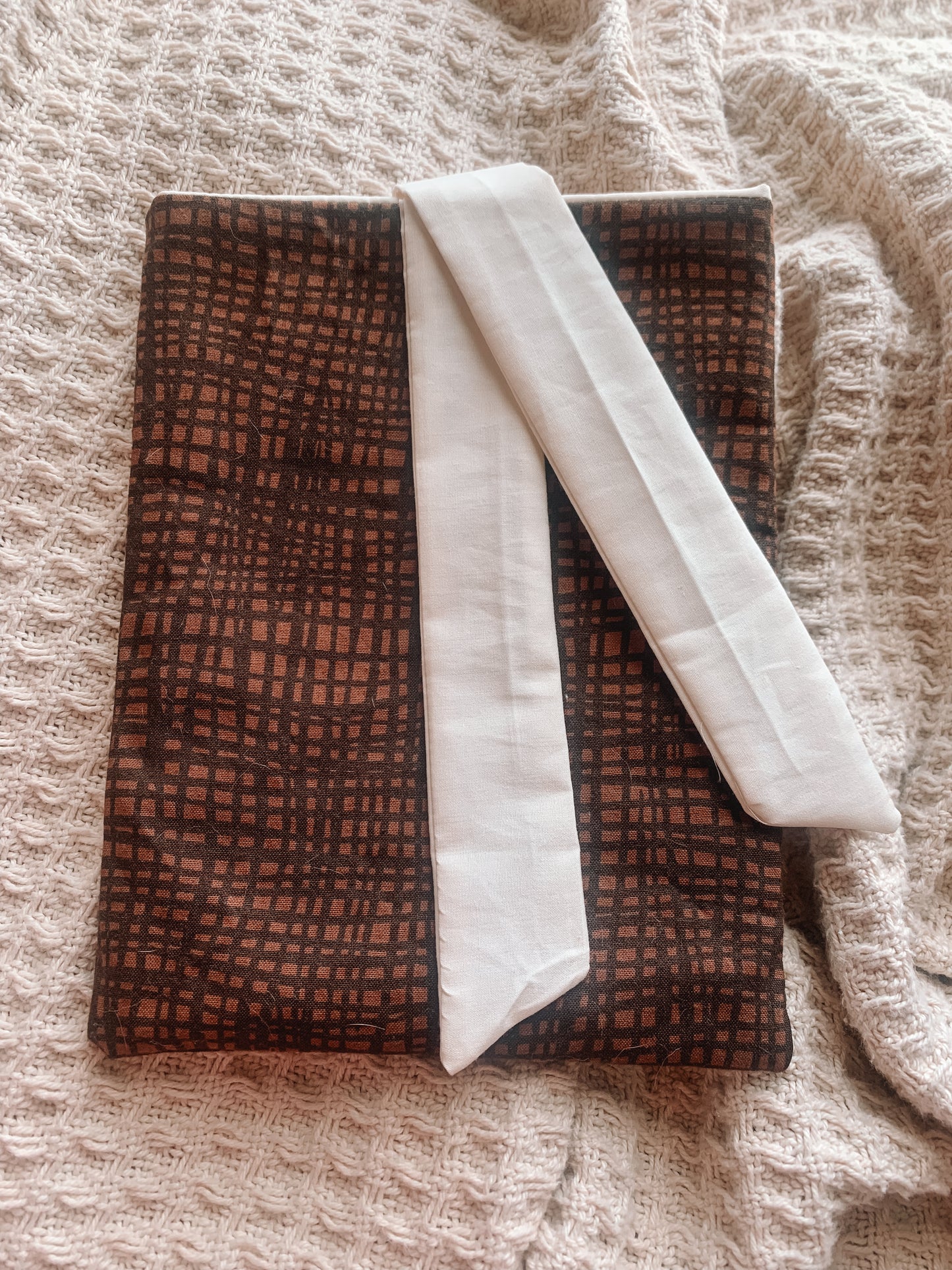Brown Book Pouch