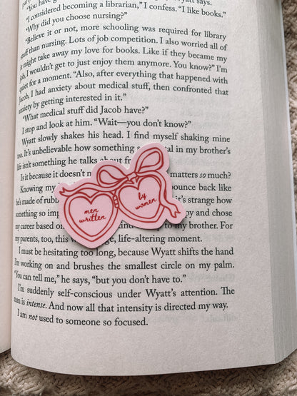 Men Written by Women Locket Sticker