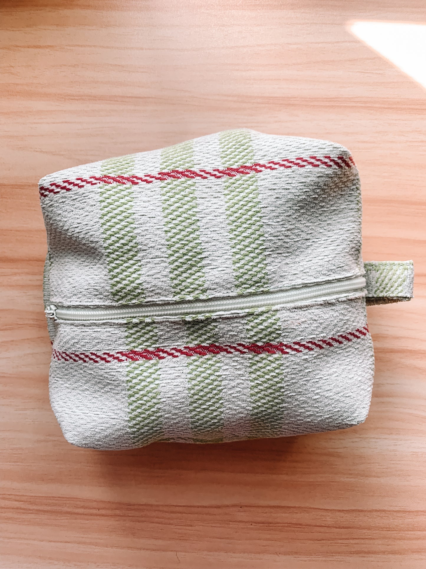 Pink and Green Boxy Bag