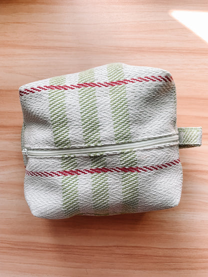 Pink and Green Boxy Bag